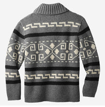 Cargar imagen en el visor de la galería, Sweater Big Cardigan Zip Up Knit