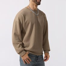 Cargar imagen en el visor de la galería, Men's Winter Sweater Loose Round Neck Thickened Sweater