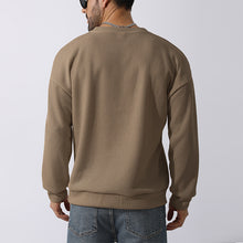 Cargar imagen en el visor de la galería, Men's Winter Sweater Loose Round Neck Thickened Sweater