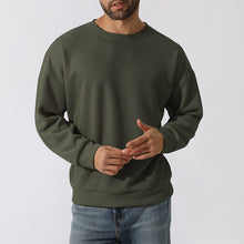 Cargar imagen en el visor de la galería, Men's Winter Sweater Loose Round Neck Thickened Sweater