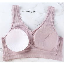 Cargar imagen en el visor de la galería, Women's Pure Cotton Buckleless Breathable Sports Bra