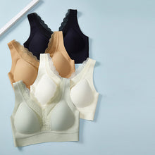 Cargar imagen en el visor de la galería, Thin Lace Beautiful Back Wireless Push-Up Bra