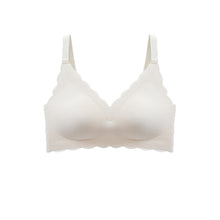 Cargar imagen en el visor de la galería, Women's Summer Thin No Steel Ring Underwear Gathered Seamless Full-Coverage T-Shirt Bra