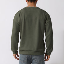 Cargar imagen en el visor de la galería, Men's Winter Sweater Loose Round Neck Thickened Sweater