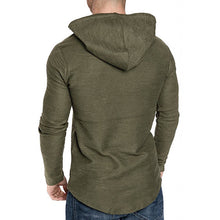 Cargar imagen en el visor de la galería, Men's Long Sleeve Fashion Hoodie