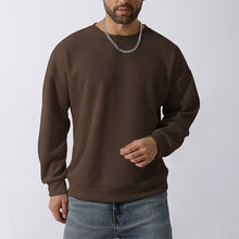 Cargar imagen en el visor de la galería, Men's Winter Sweater Loose Round Neck Thickened Sweater
