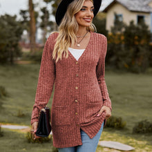 Cargar imagen en el visor de la galería, Sweaters for Women Cardigan Dressy Solid Open Front Long Knited Cardigan Sweater Fashion Loose Fit Coat Tops