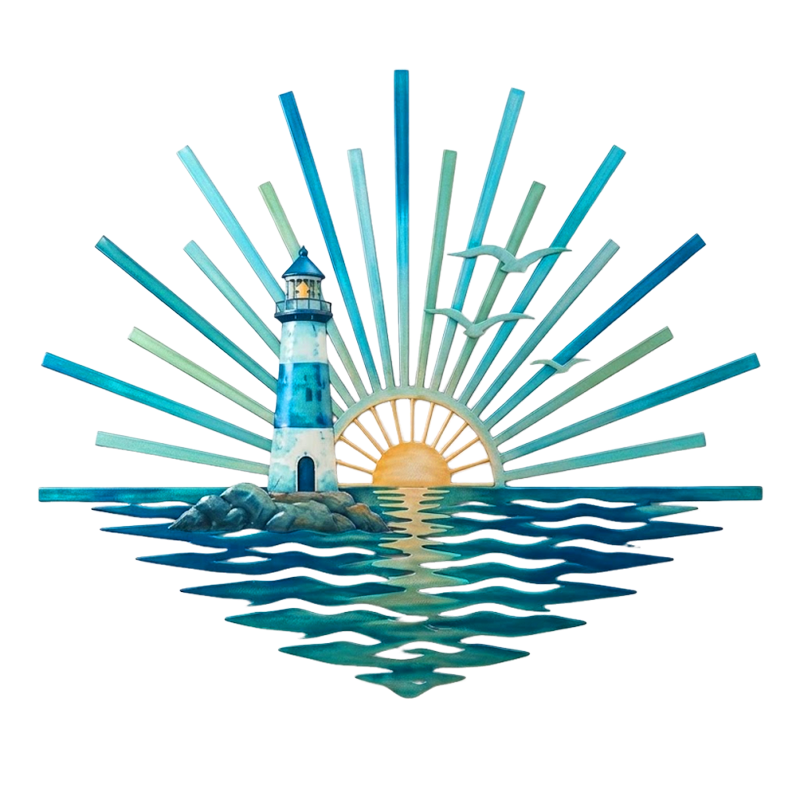 Graddi™ Coastal Sunrise Wall Art