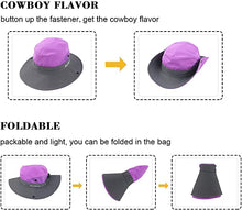 Cargar imagen en el visor de la galería, UV Protection Foldable Sun Hat