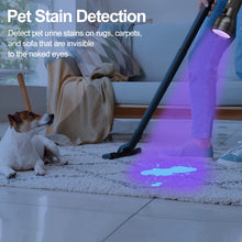 Load image into Gallery viewer, UV Flashlight Black Light, 51 LED Blacklight Pet Urine Detector for Dog/Cat Urine, Dry Stains, Bed Bug, Resin Curing, Scorpions Finder