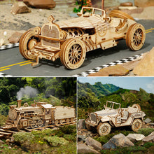 Cargar imagen en el visor de la galería, 🔥EARLY SUMMER HOT SALE 48% OFF🔥 - SUPER WOODEN MECHANICAL MODEL PUZZLE SET