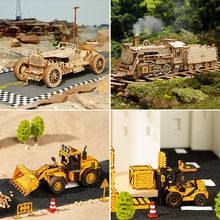 Cargar imagen en el visor de la galería, 🔥EARLY SUMMER HOT SALE 48% OFF🔥 - SUPER WOODEN MECHANICAL MODEL PUZZLE SET
