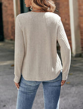 Cargar imagen en el visor de la galería, Women's Lace Long Sleeve Shirts Lightweight Fall Casual Crewneck Pullover T Shirt Tops