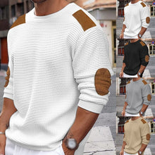 Cargar imagen en el visor de la galería, Men's Sweater Knitting Knitwear Sweatshirt Crew - Neck Easy Care