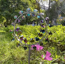 Load image into Gallery viewer, Metal Windmill 3D Kinetic Sculpture