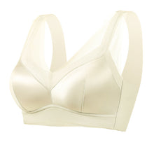 Cargar imagen en el visor de la galería, Women's Satin Mesh Comfortable Wireless Bra