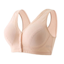 Cargar imagen en el visor de la galería, Button Front Cotton Push Up Bra