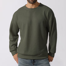 Cargar imagen en el visor de la galería, Men's Winter Sweater Loose Round Neck Thickened Sweater