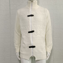 Cargar imagen en el visor de la galería, Men's Round Neck Sweater Casual Knitted Sweater