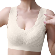 Cargar imagen en el visor de la galería, Women's Push up No Steel Ring Lace Beautiful Back Bra