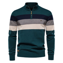 Cargar imagen en el visor de la galería, Winter New Men's Cotton Casual Zipper Knitted Sweater