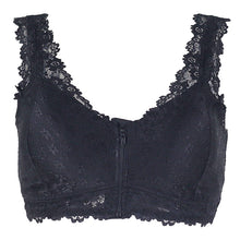 Cargar imagen en el visor de la galería, Women's Zip Front Lace Push Up Bra