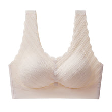 Cargar imagen en el visor de la galería, Women's Push up No Steel Ring Lace Beautiful Back Bra
