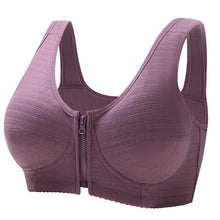 Cargar imagen en el visor de la galería, Middle-aged and elderly cotton front zipper underwear