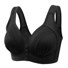 Cargar imagen en el visor de la galería, Push Up No Steel Rim Front Open Button Bra