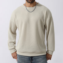 Cargar imagen en el visor de la galería, Men's Winter Sweater Loose Round Neck Thickened Sweater