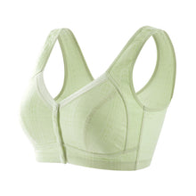 Cargar imagen en el visor de la galería, Women Cotton Front Button Bra,Mother Bra
