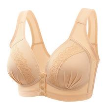 Cargar imagen en el visor de la galería, Push Up No Steel Rim Front Open Button Bra