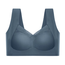 Cargar imagen en el visor de la galería, Integrated Fixed Cup GluE-free Plus Size Sports Bra