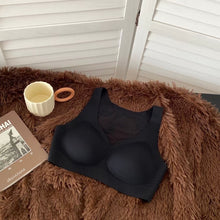 Cargar imagen en el visor de la galería, Women's Seamless Deep V Hollow Vest Bra