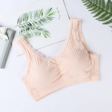Cargar imagen en el visor de la galería, Women's Pure Cotton Buckleless Breathable Sports Bra