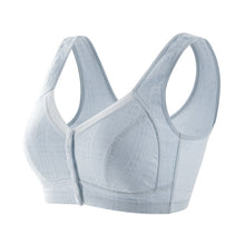 Cargar imagen en el visor de la galería, Women Cotton Front Button Bra,Mother Bra