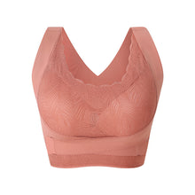 Cargar imagen en el visor de la galería, Women's plus size push up front buckle sports bra