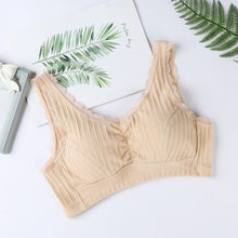Cargar imagen en el visor de la galería, Women's Pure Cotton Buckleless Breathable Sports Bra
