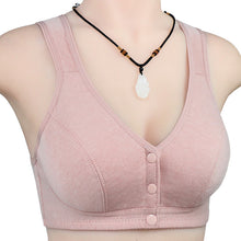 Cargar imagen en el visor de la galería, Ladies Cotton Tank Front Button Bra