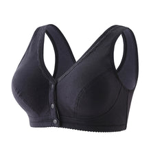 Cargar imagen en el visor de la galería, Button Front Cotton Push Up Bra