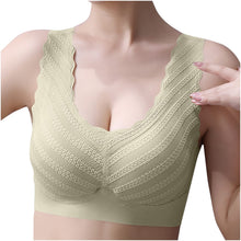 Cargar imagen en el visor de la galería, Women's Push up No Steel Ring Lace Beautiful Back Bra