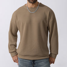 Cargar imagen en el visor de la galería, Men's Winter Sweater Loose Round Neck Thickened Sweater