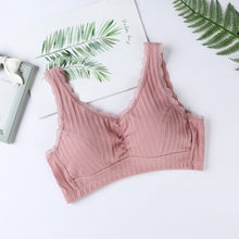 Cargar imagen en el visor de la galería, Women's Pure Cotton Buckleless Breathable Sports Bra