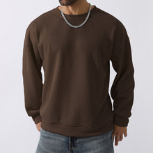 Cargar imagen en el visor de la galería, Men's Winter Sweater Loose Round Neck Thickened Sweater