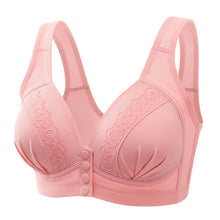 Cargar imagen en el visor de la galería, Push Up No Steel Rim Front Open Button Bra