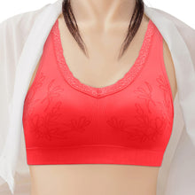 Cargar imagen en el visor de la galería, Soft Cup Seamless Push Up Lingerie Middle-Aged Women Underwear