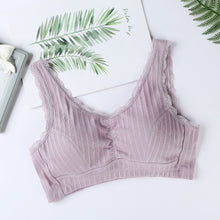 Cargar imagen en el visor de la galería, Women's Pure Cotton Buckleless Breathable Sports Bra