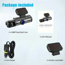 Load image into Gallery viewer, Welnax™ 1080p Dual Lens Dash Cam
