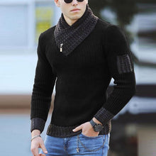 Cargar imagen en el visor de la galería, Men Turtleneck Winter Warm Cotton Pullovers Sweaters