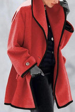 Cargar imagen en el visor de la galería, warm loose-fit tweed coat